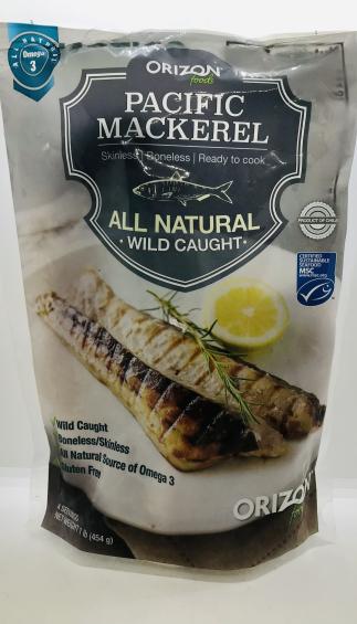 Pacific Mackerel All Natural Wild Caught 454g