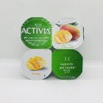 Activia lowfat Mango yogurt 113g x 4