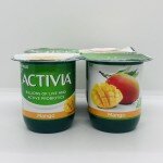 Activia lowfat Mango yogurt 113g x 4