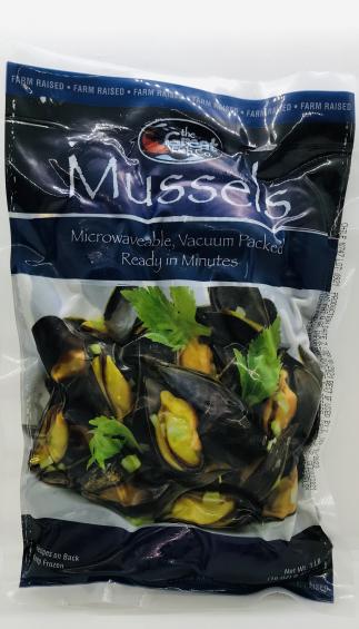 The Great Fish CO  Mussels Keep Frozen 454g