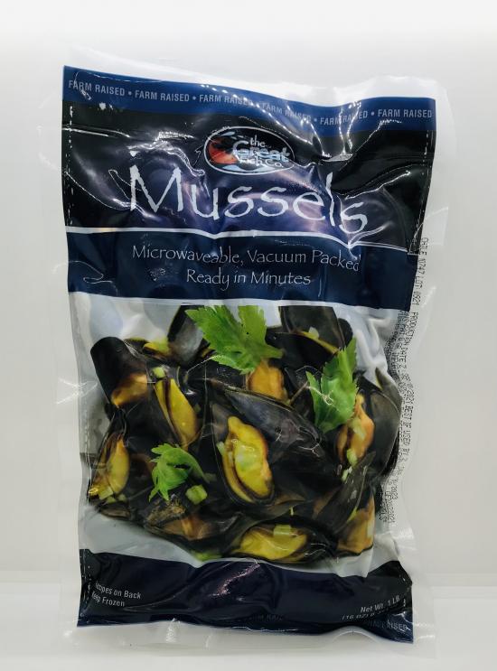 The Great Fish CO  Mussels Keep Frozen 454g