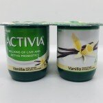 Activia lowfat Vanilla yogurt 113g x 4