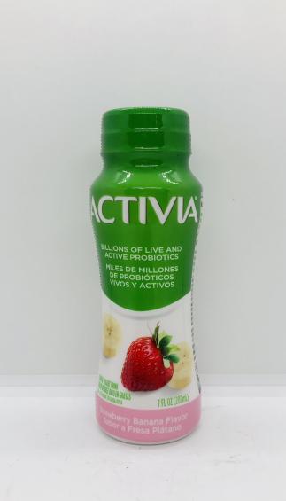 Activia Yogurt strawberry banana 207ml.