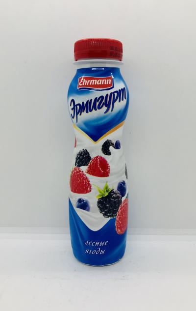 Ermighurt yogurt drink Berries 290g.