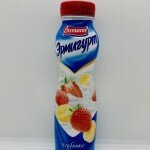 Ermighurt yogurt drink strawberry-banana 290g.