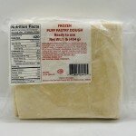 Frozen Puff Pastry Dough 454g.