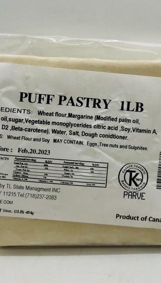 Puff Pastry 454g.