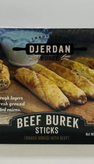 Djerdan Burek Beef Burek Stick Keep Frozen 600g