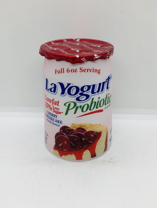 La Yogurt Probiotic Cherry cheesecake 170g.