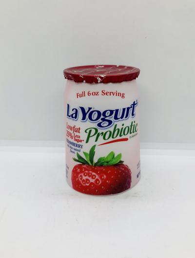 La Yogurt Probiotic Strawberry 170g.