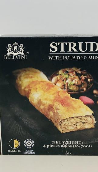 Belevini Strudel with Potato & Mushrooms Keep Frozen 700g