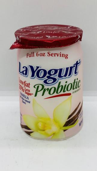 La Yogurt Probiotic Vanilla 170g.