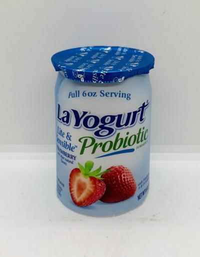 La Yogurt Probiotic Strawberry 170g.