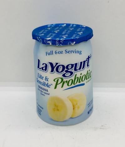 La Yogurt Probiotic Banana 170g.