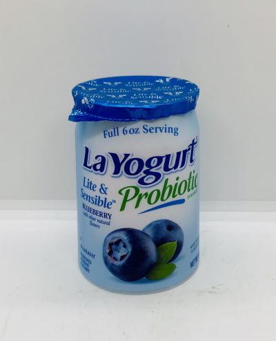 La Yogurt Probiotic blueberry 170g.