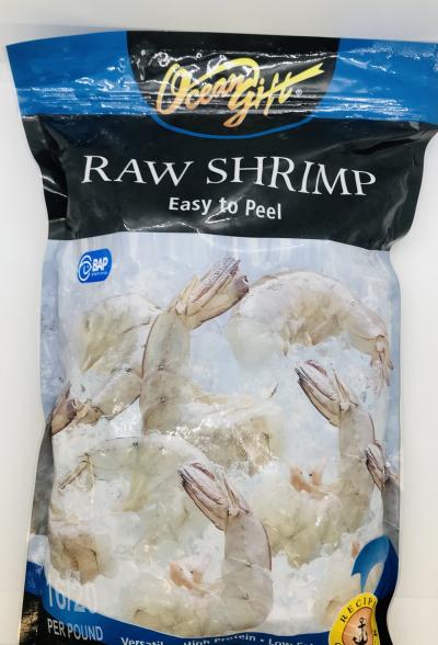 Ocean Gift Raw Shrimp Easy To Peel Keep Frozen 907g