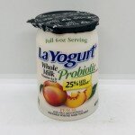 La Yogurt Probiotic Peach 170g.