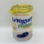 La Yogurt Probiotic Blueberry 170g.