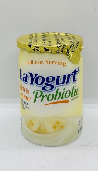 La Yogurt Probiotic Banana 170g.