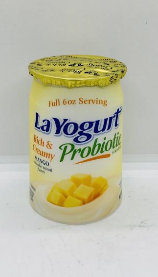 La Yogurt Probiotic Mango 170g.