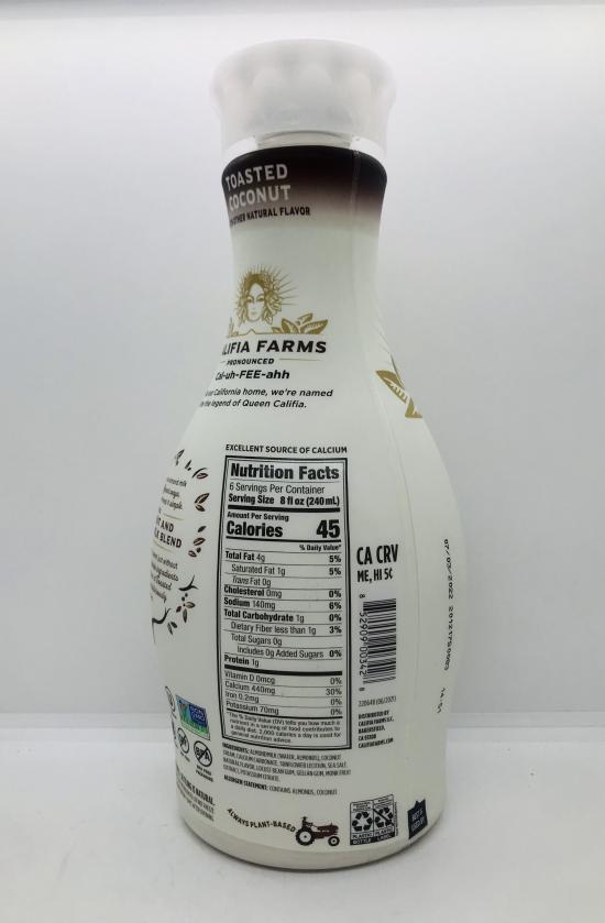 Califia farms Almond milk 1.5QT