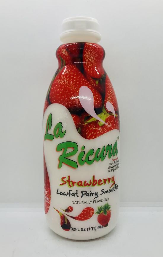 La Ricura Strawberry Smoothie 946mL.