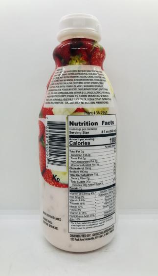 La Ricura Strawberry banana Smoothie 946mL.