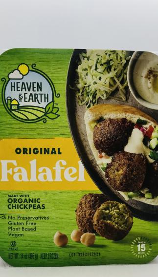 Heaven & Earth Original Falafel Organic Chickpeas 396g