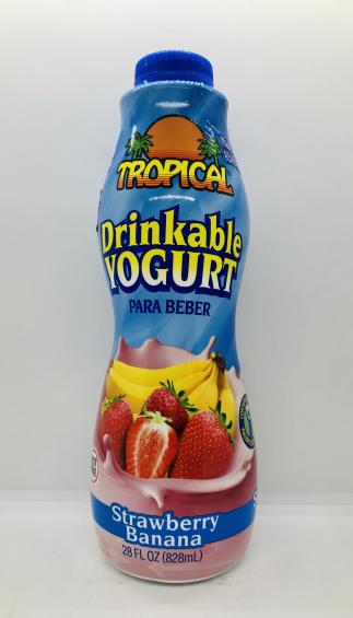 Tropical Straw/Banana 28 Oz