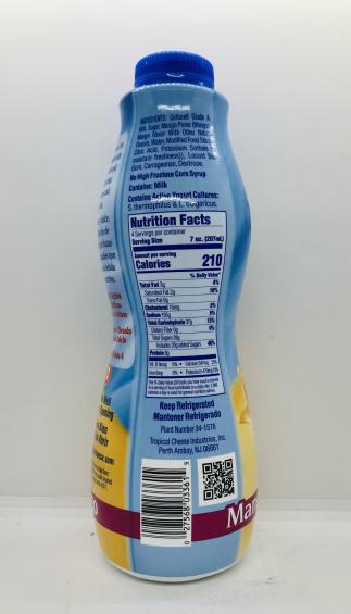 Tropical Mango Yogurt 28 Oz