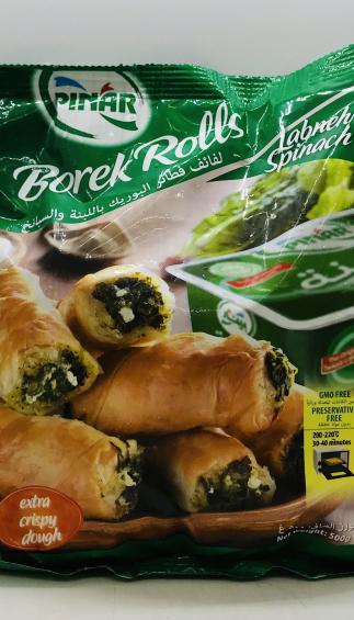 Pinar Borek Rolls Spinach 500g.