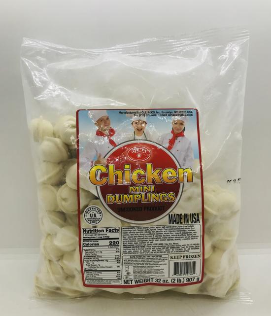 Olma Chicken Mini Dumplings Keep Frozen 907g