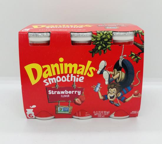 Dannon Danimals strawberry 6Pk