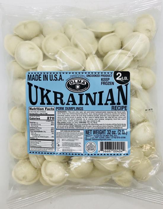 Olma Ukrainian Pork Dumplings Keep Frozen 2lb