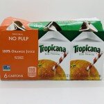 Tropicana pure premium 100% orange juice 6pcs