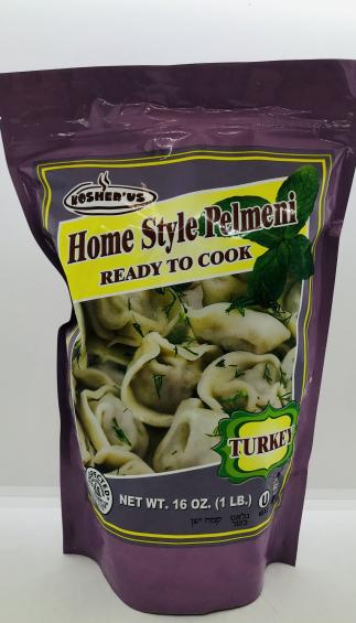 Kosher'us Home Style Pelmeni Turkey Ready To Cook 1lb