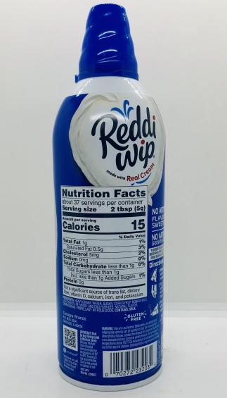 Reddi Wip Cream 184g.