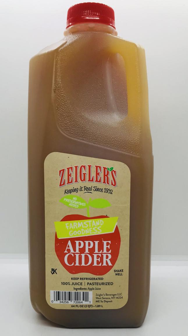 Ziegler's Apple cider 1.89L.