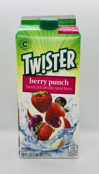 Twister berry punch 1.75L