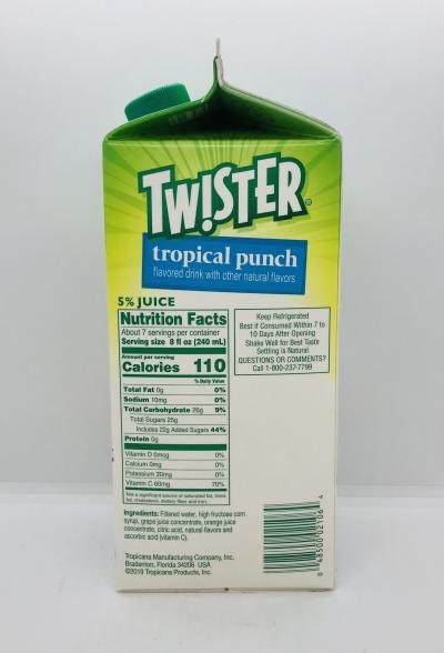 Twister tropical punch 1.75L