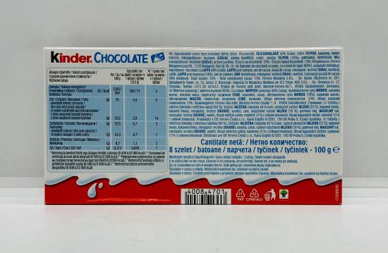 Kinder Chocolate 100g