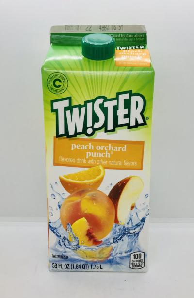 Twister peach orchard punch 1.75L