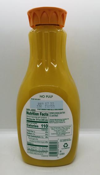 Tropicana Original No Pulp 1.53L