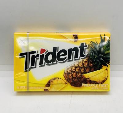 Trident Pineapple Twist Gum 14 sticks