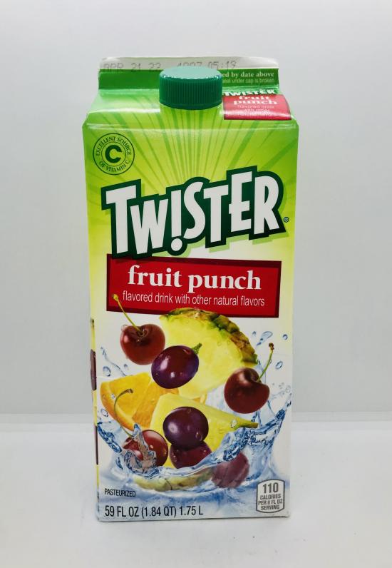 Twister fruit punch 1.75L