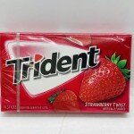 Trident Strawberry Twist Gum 14 sticks