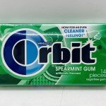 Orbit Spearmint Gum Cleaner Feeling 14pcs