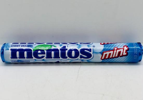 Mentos Mint Chewy Dragees 38g