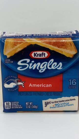 Kraft Singles American 340g.