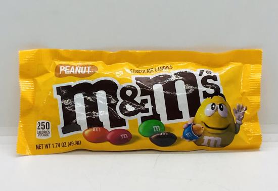 M&M's Peanut Chocolate Candies 49.3g.